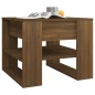 vidaXL Couchtisch Braun Eichen-Optik 55,5x55x45 cm Holzwerkstoff vidaXL Couchtisch Braun Eichen-Optik 55,5x55x45 cm Holzwerkstoff
