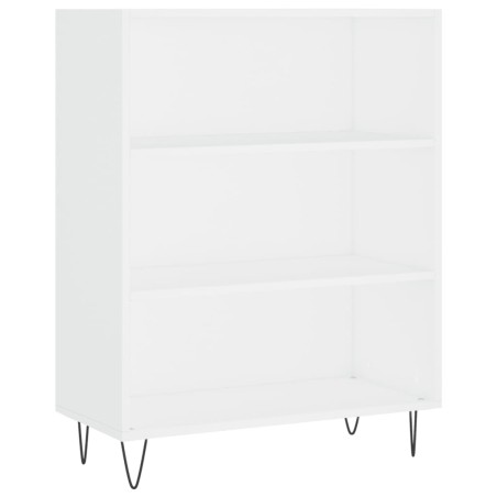 vidaXL Bücherregal Weiß 69,5x32,5x90 cm Holzwerkstoff