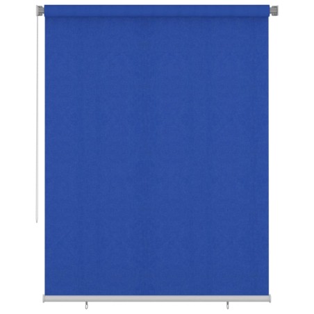 vidaXL Außenrollo 180x230 cm Blau HDPE