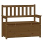 vidaXL Sitzbank Honigbraun 112,5x51,5x96,5 cm Massivholz Kiefer vidaXL Sitzbank Honigbraun 112,5x51,5x96,5 cm Massivholz Kiefer