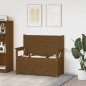vidaXL Sitzbank Honigbraun 112,5x51,5x96,5 cm Massivholz Kiefer vidaXL Sitzbank Honigbraun 112,5x51,5x96,5 cm Massivholz Kiefer