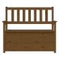 vidaXL Sitzbank Honigbraun 112,5x51,5x96,5 cm Massivholz Kiefer vidaXL Sitzbank Honigbraun 112,5x51,5x96,5 cm Massivholz Kiefer