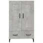 vidaXL Highboard Betongrau 70x31x115 cm Holzwerkstoff vidaXL Highboard Betongrau 70x31x115 cm Holzwerkstoff