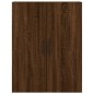 Highboard Braun Eichen-Optik 69,5x34x180 cm Holzwerkstoff Highboard Braun Eichen-Optik 69,5x34x180 cm Holzwerkstoff