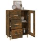 vidaXL Sideboard Räuchereiche 69,5x34x90 cm Holzwerkstoff vidaXL Sideboard Räuchereiche 69,5x34x90 cm Holzwerkstoff