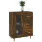 vidaXL Sideboard Räuchereiche 69,5x34x90 cm Holzwerkstoff vidaXL Sideboard Räuchereiche 69,5x34x90 cm Holzwerkstoff