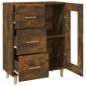 vidaXL Sideboard Räuchereiche 69,5x34x90 cm Holzwerkstoff vidaXL Sideboard Räuchereiche 69,5x34x90 cm Holzwerkstoff