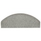 vidaXL Treppenmatten 15 Stk. Hellgrau 65x24x4 cm vidaXL Treppenmatten 15 Stk. Hellgrau 65x24x4 cm