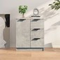 vidaXL Sideboard Betongrau 60x30x70 cm Holzwerkstoff vidaXL Sideboard Betongrau 60x30x70 cm Holzwerkstoff