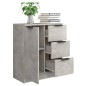 vidaXL Sideboard Betongrau 60x30x70 cm Holzwerkstoff vidaXL Sideboard Betongrau 60x30x70 cm Holzwerkstoff