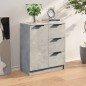 vidaXL Sideboard Betongrau 60x30x70 cm Holzwerkstoff vidaXL Sideboard Betongrau 60x30x70 cm Holzwerkstoff