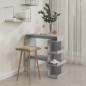 vidaXL Bartisch mit Regal Grau Sonoma 100x50x101,5 cm vidaXL Bartisch mit Regal Grau Sonoma 100x50x101,5 cm
