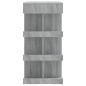 vidaXL Bartisch mit Regal Grau Sonoma 100x50x101,5 cm vidaXL Bartisch mit Regal Grau Sonoma 100x50x101,5 cm