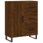 Highboard Braun Eichen-Optik 69,5x34x180 cm Holzwerkstoff Highboard Braun Eichen-Optik 69,5x34x180 cm Holzwerkstoff