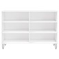 vidaXL Sideboard Weiß 103,5x35x70 cm Holzwerkstoff vidaXL Sideboard Weiß 103,5x35x70 cm Holzwerkstoff