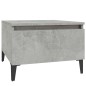 vidaXL Beistelltisch Betongrau 50x46x35 cm Holzwerkstoff vidaXL Beistelltisch Betongrau 50x46x35 cm Holzwerkstoff
