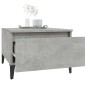 vidaXL Beistelltisch Betongrau 50x46x35 cm Holzwerkstoff vidaXL Beistelltisch Betongrau 50x46x35 cm Holzwerkstoff