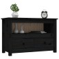 vidaXL TV-Schrank Schwarz79x35x52 cm Massivholz Kiefer vidaXL TV-Schrank Schwarz79x35x52 cm Massivholz Kiefer