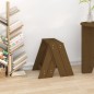 vidaXL Hocker 2 Stk. Honigbraun 40x40x45 cm Massivholz Kiefer vidaXL Hocker 2 Stk. Honigbraun 40x40x45 cm Massivholz Kiefer