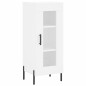 vidaXL Sideboard Weiß 34,5x34x90 cm Holzwerkstoff vidaXL Sideboard Weiß 34,5x34x90 cm Holzwerkstoff