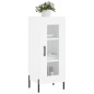 vidaXL Sideboard Weiß 34,5x34x90 cm Holzwerkstoff vidaXL Sideboard Weiß 34,5x34x90 cm Holzwerkstoff
