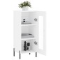 vidaXL Sideboard Weiß 34,5x34x90 cm Holzwerkstoff vidaXL Sideboard Weiß 34,5x34x90 cm Holzwerkstoff
