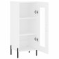 vidaXL Sideboard Weiß 34,5x34x90 cm Holzwerkstoff vidaXL Sideboard Weiß 34,5x34x90 cm Holzwerkstoff