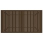 vidaXL Gartentisch Braun 140x80x72 cm Stahl vidaXL Gartentisch Braun 140x80x72 cm Stahl
