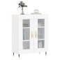 vidaXL Sideboard Weiß 69,5x34x90 cm Holzwerkstoff vidaXL Sideboard Weiß 69,5x34x90 cm Holzwerkstoff