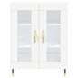 vidaXL Sideboard Weiß 69,5x34x90 cm Holzwerkstoff vidaXL Sideboard Weiß 69,5x34x90 cm Holzwerkstoff