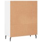 vidaXL Regalschrank Weiß 69,5x32,5x90 cm Holzwerkstoff vidaXL Regalschrank Weiß 69,5x32,5x90 cm Holzwerkstoff