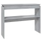 vidaXL Konsolentisch Grau Sonoma 102x30x80 cm Holzwerkstoff vidaXL Konsolentisch Grau Sonoma 102x30x80 cm Holzwerkstoff