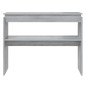 vidaXL Konsolentisch Grau Sonoma 102x30x80 cm Holzwerkstoff vidaXL Konsolentisch Grau Sonoma 102x30x80 cm Holzwerkstoff