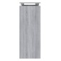 vidaXL Konsolentisch Grau Sonoma 102x30x80 cm Holzwerkstoff vidaXL Konsolentisch Grau Sonoma 102x30x80 cm Holzwerkstoff
