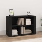 vidaXL Sideboard Schwarz 80x30x54 cm Holzwerkstoff vidaXL Sideboard Schwarz 80x30x54 cm Holzwerkstoff