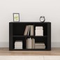 vidaXL Sideboard Schwarz 80x30x54 cm Holzwerkstoff vidaXL Sideboard Schwarz 80x30x54 cm Holzwerkstoff