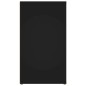 vidaXL Sideboard Schwarz 80x30x54 cm Holzwerkstoff vidaXL Sideboard Schwarz 80x30x54 cm Holzwerkstoff