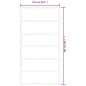 vidaXL Schiebetür ESG-Glas und Aluminium 102x205 cm Schwarz vidaXL Schiebetür ESG-Glas und Aluminium 102x205 cm Schwarz