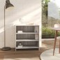 vidaXL Sideboard Grau Sonoma 70x40,5x75 cm Holzwerkstoff vidaXL Sideboard Grau Sonoma 70x40,5x75 cm Holzwerkstoff