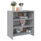 vidaXL Sideboard Grau Sonoma 70x40,5x75 cm Holzwerkstoff vidaXL Sideboard Grau Sonoma 70x40,5x75 cm Holzwerkstoff