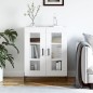 vidaXL Sideboard Weiß 69,5x34x90 cm Holzwerkstoff vidaXL Sideboard Weiß 69,5x34x90 cm Holzwerkstoff