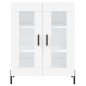 vidaXL Sideboard Weiß 69,5x34x90 cm Holzwerkstoff vidaXL Sideboard Weiß 69,5x34x90 cm Holzwerkstoff