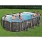 Bestway Power Steel Swimmingpool-Set Oval 488x305x107 cm Bestway Power Steel Swimmingpool-Set Oval 488x305x107 cm