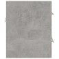 vidaXL Waschbeckenunterschrank Betongrau 60x38,5x48 cm Holzwerkstoff vidaXL Waschbeckenunterschrank Betongrau 60x38,5x48 cm Holzwerkstoff