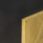 vidaXL Nachttisch mit Messing-Front 40x30x50 cm Massivholz Mango vidaXL Nachttisch mit Messing-Front 40x30x50 cm Massivholz Mango