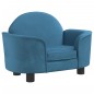 Hundebett Blau 66x40x45 cm Samt Hundebett Blau 66x40x45 cm Samt