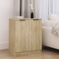 vidaXL Sideboards 2 Stk. Sonoma-Eiche 30x30x70 cm Holzwerkstoff vidaXL Sideboards 2 Stk. Sonoma-Eiche 30x30x70 cm Holzwerkstoff