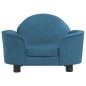 Hundebett Blau 66x40x45 cm Samt Hundebett Blau 66x40x45 cm Samt