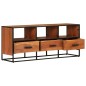 vidaXL TV-Schrank 110x30x45 cm Massivholz Akazie vidaXL TV-Schrank 110x30x45 cm Massivholz Akazie