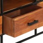 vidaXL TV-Schrank 110x30x45 cm Massivholz Akazie vidaXL TV-Schrank 110x30x45 cm Massivholz Akazie